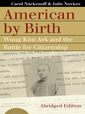 cover image of American by Birth